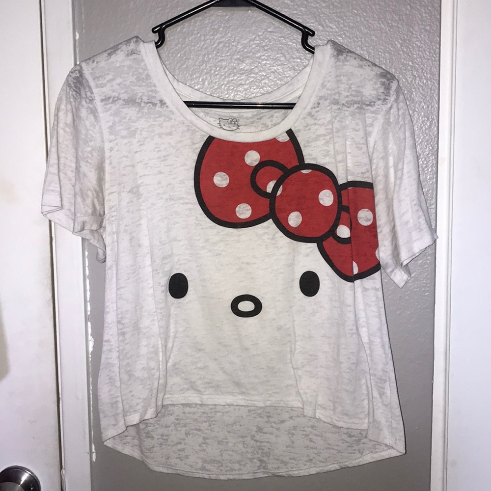 Hello Kitty High Low Top